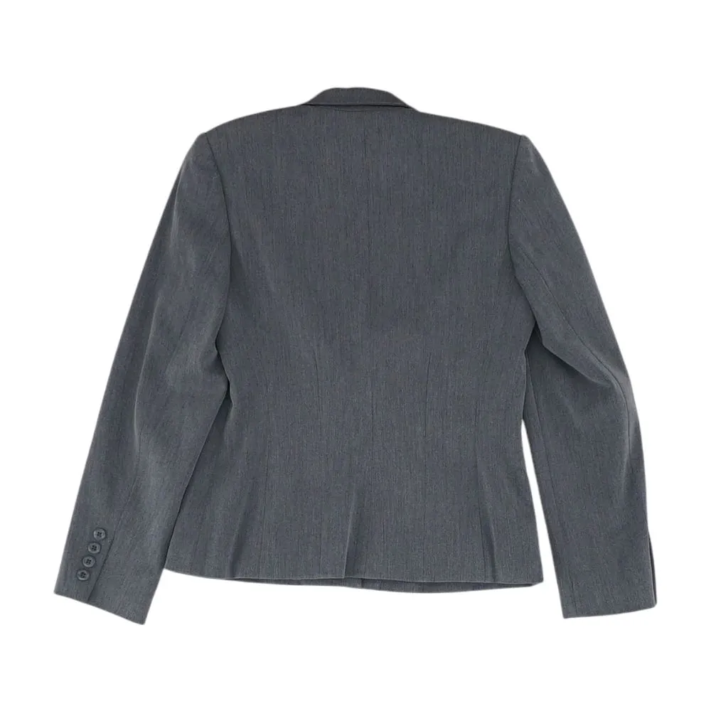 Gray Solid Blazer