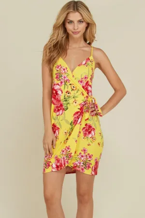 HARPER YELLOW FLORAL DRESS