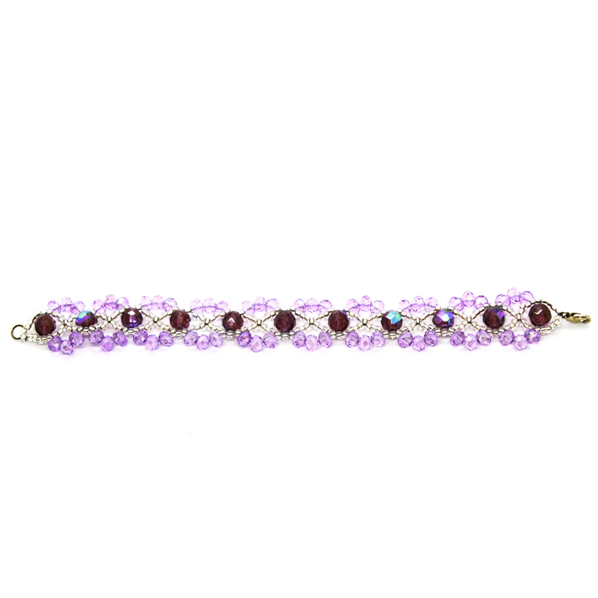Helios: Purple Murano Bracelet