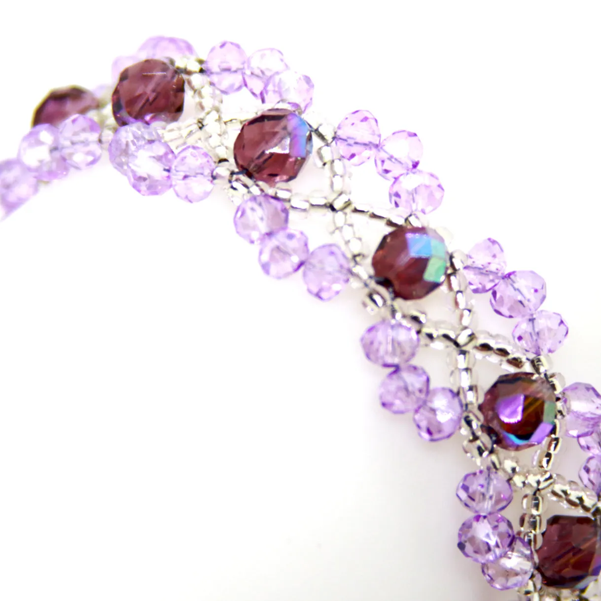 Helios: Purple Murano Bracelet