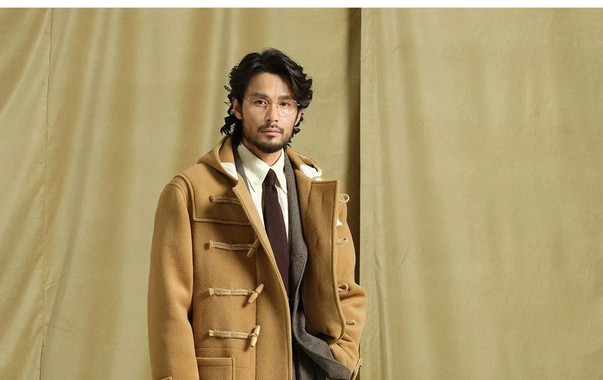 Herringbone Wool Three-Piece Suit