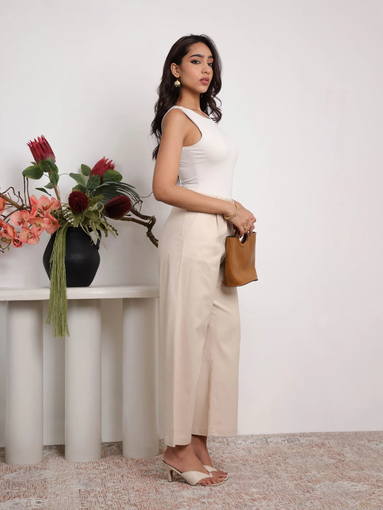 High Waist Culotte
