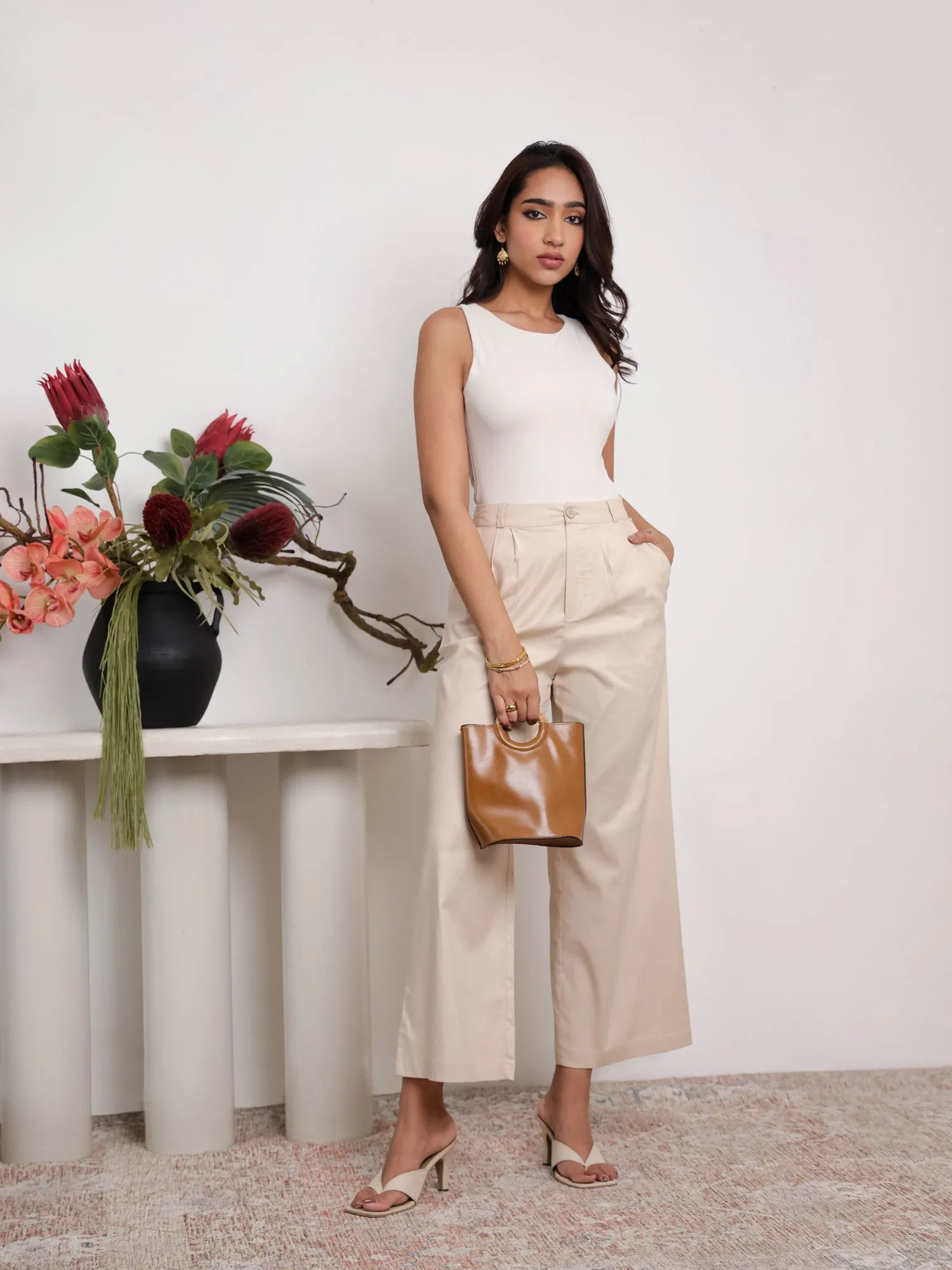 High Waist Culotte