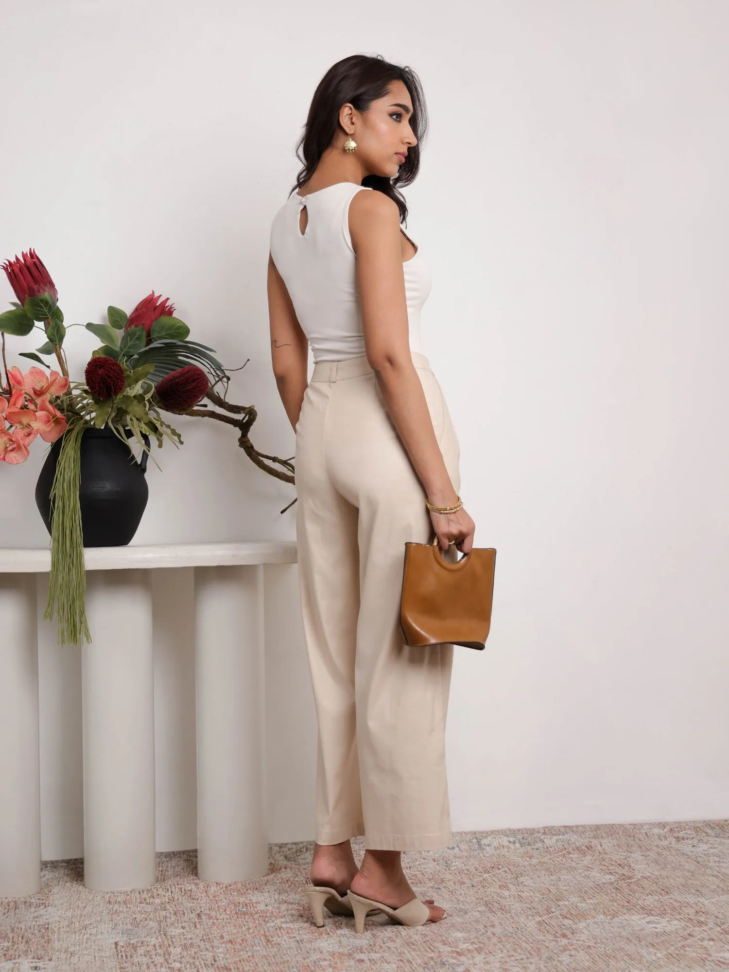 High Waist Culotte