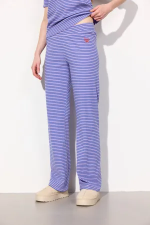Indie Trousers - Purple Striped