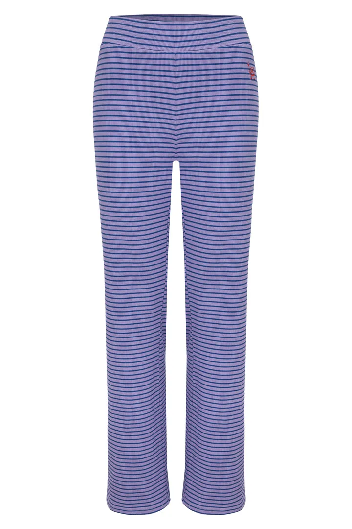 Indie Trousers - Purple Striped