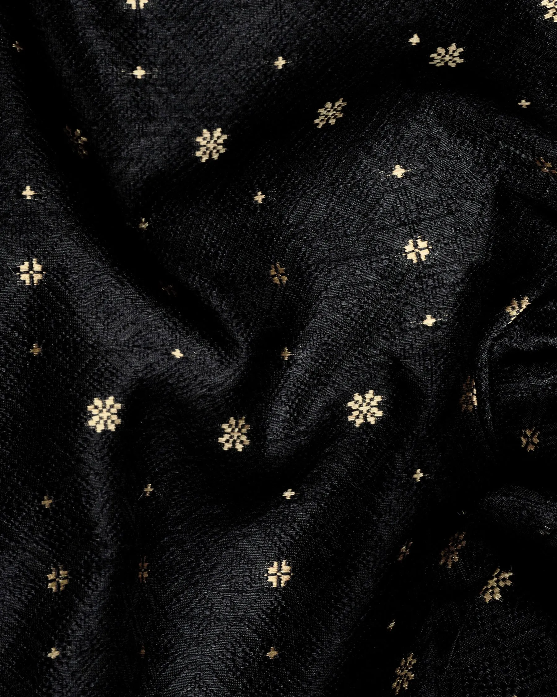 Jade Black and Marzipan Floral Designer Blazer