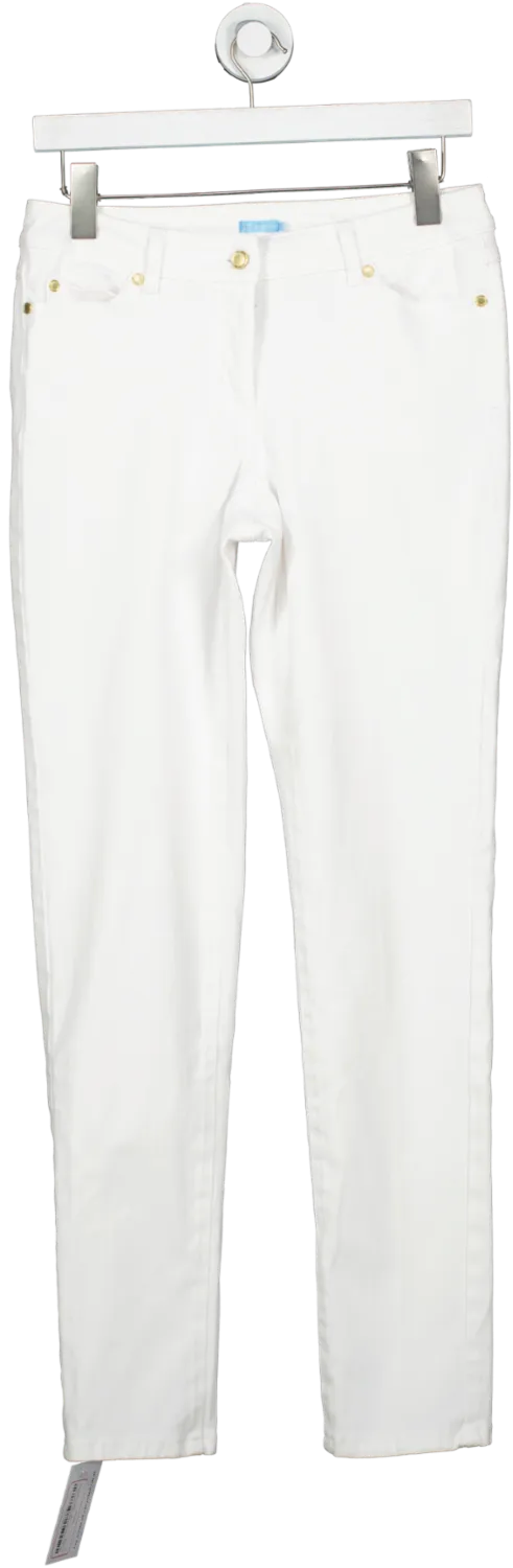 J.Mclaughlin White Lexi Jeans UK 8
