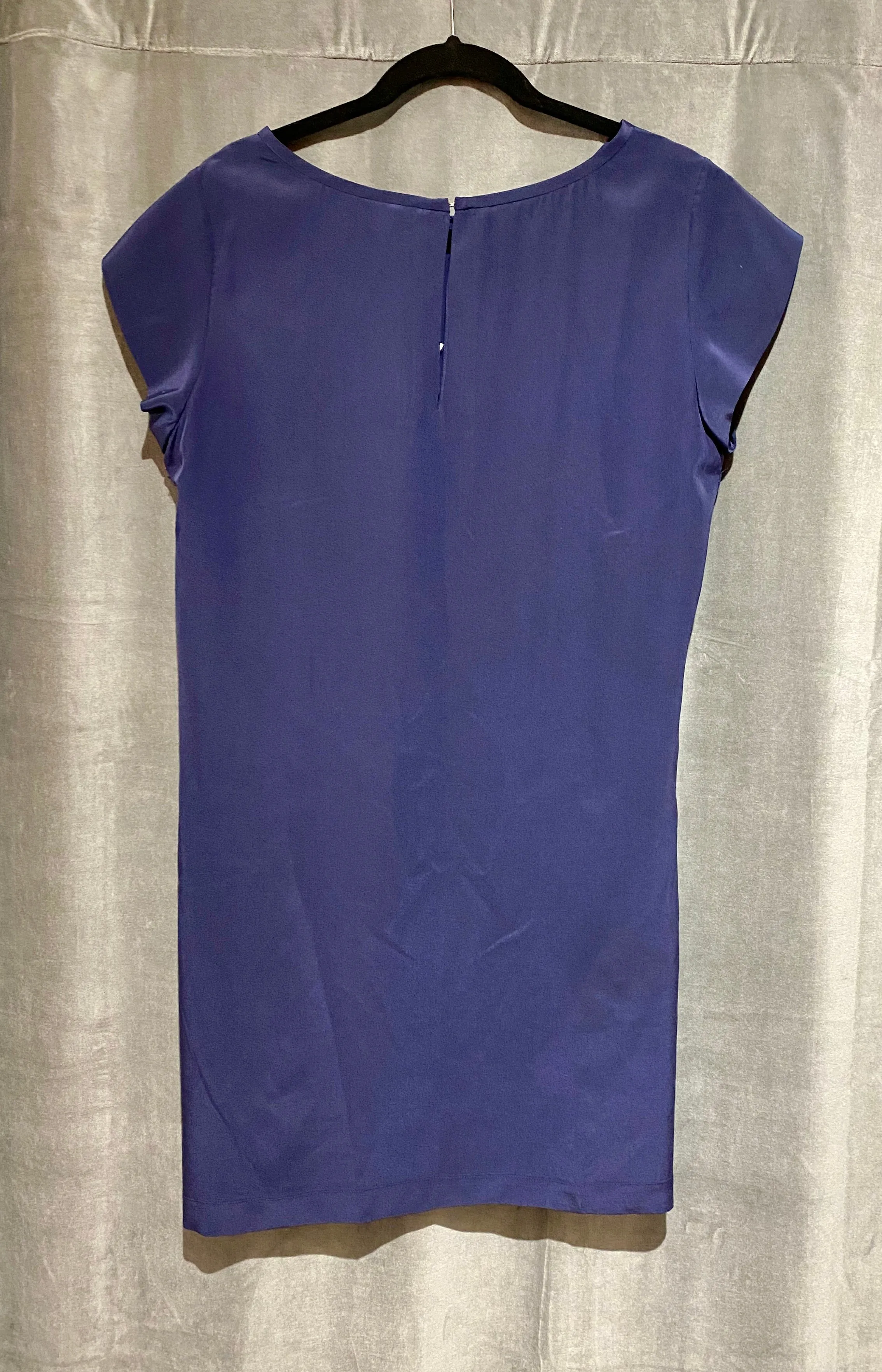 Joie Silk Chiffon Short Sleeve Shift Dress