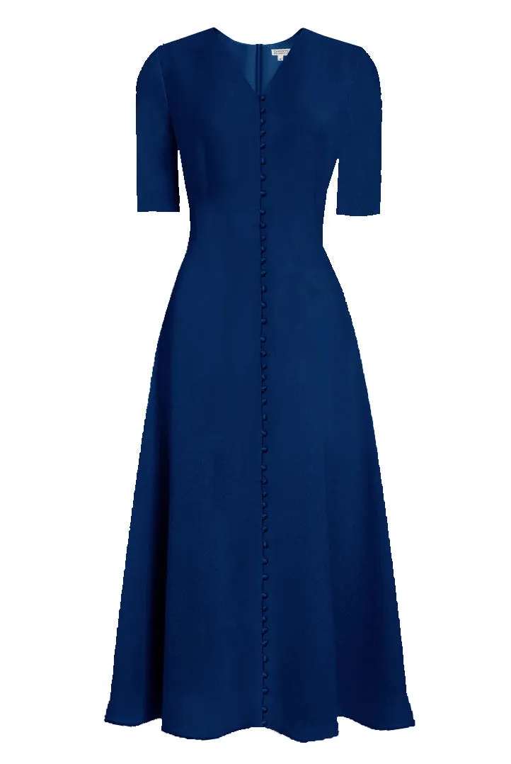 Joren Button Down Design Midi Dress