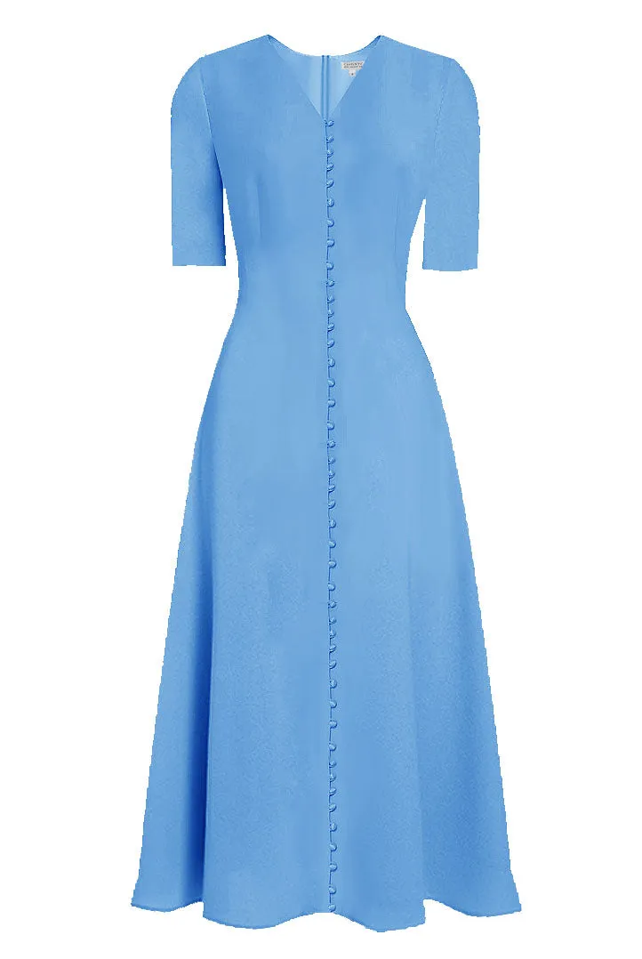 Joren Button Down Design Midi Dress