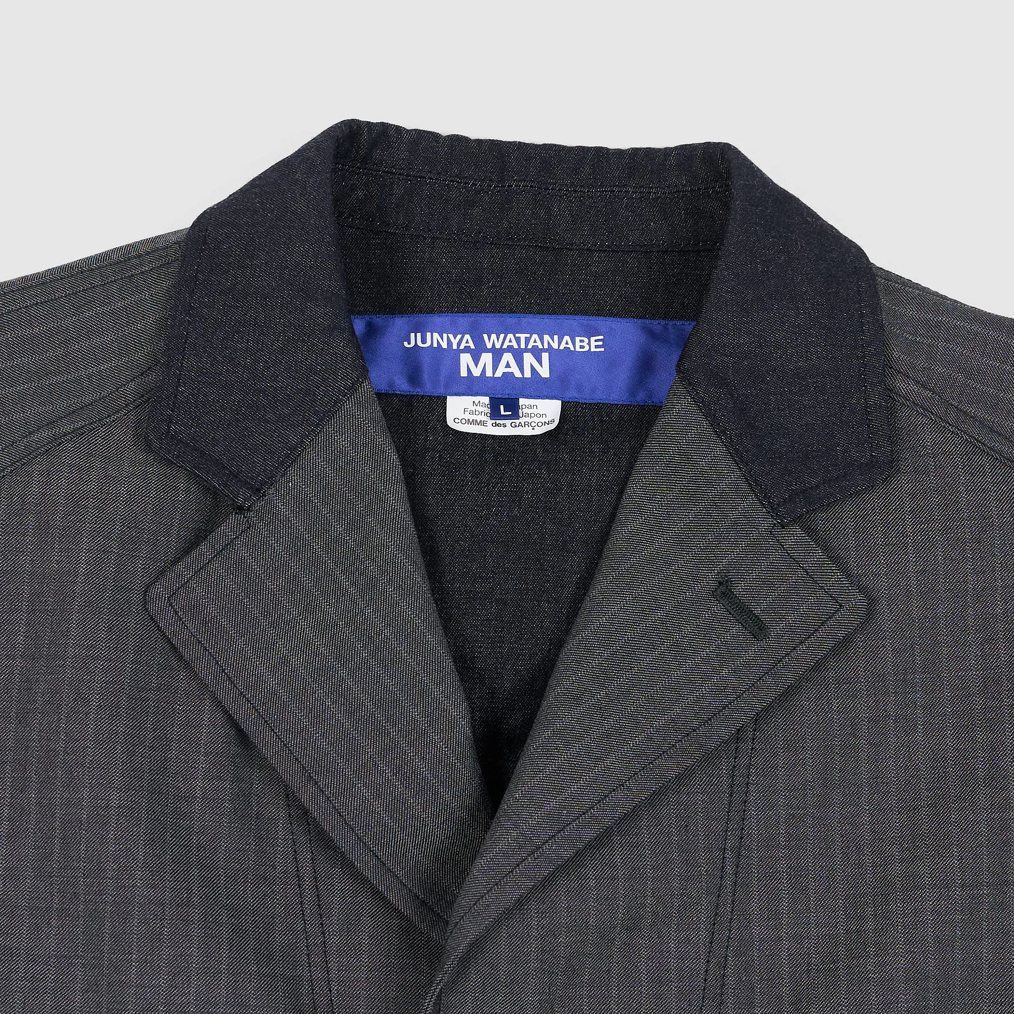 Junya Watanabe Man Reversible Pinstripe Blazer