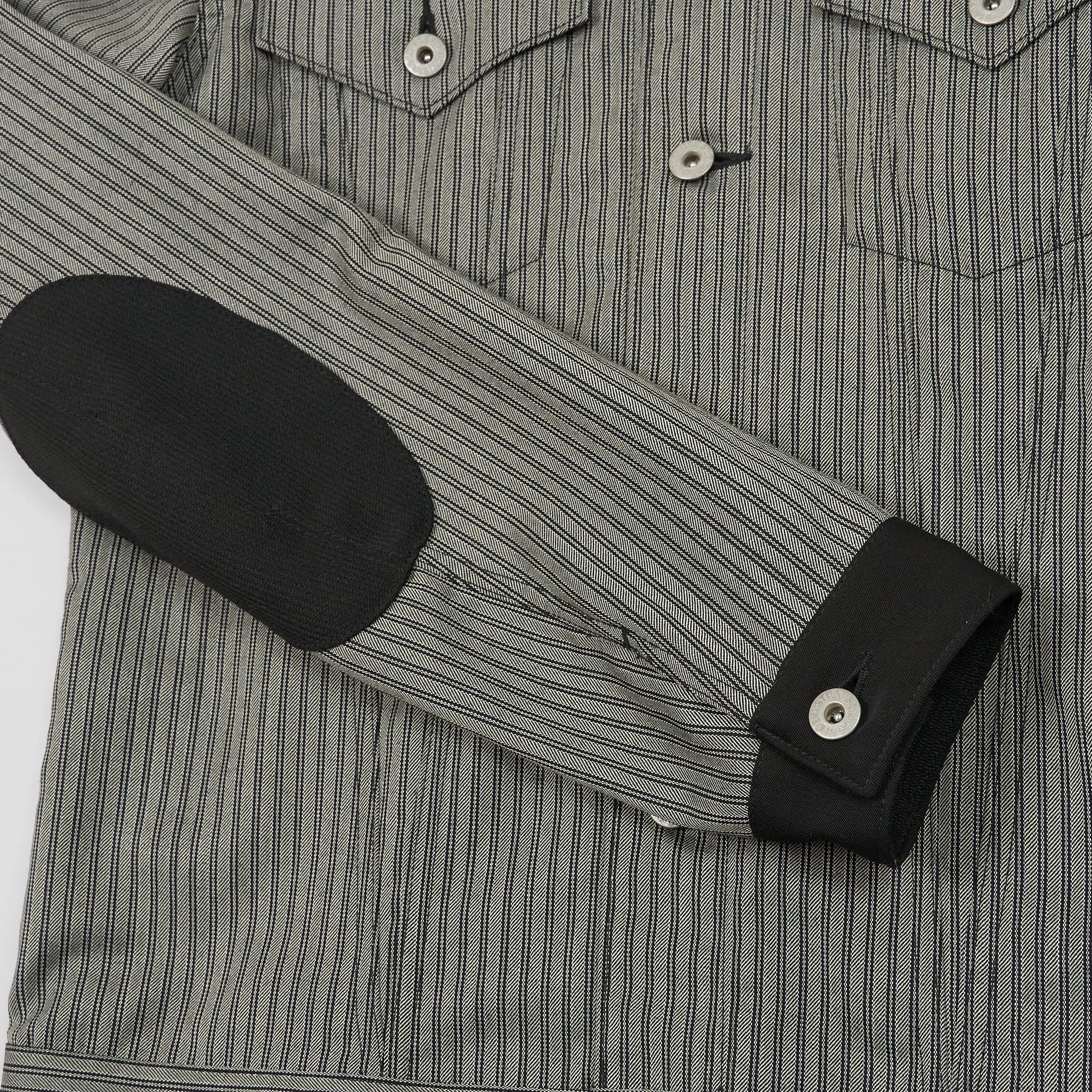 Junya Watanabe Man x Levi's® striped Type 3 Inspired Jeans Jacket