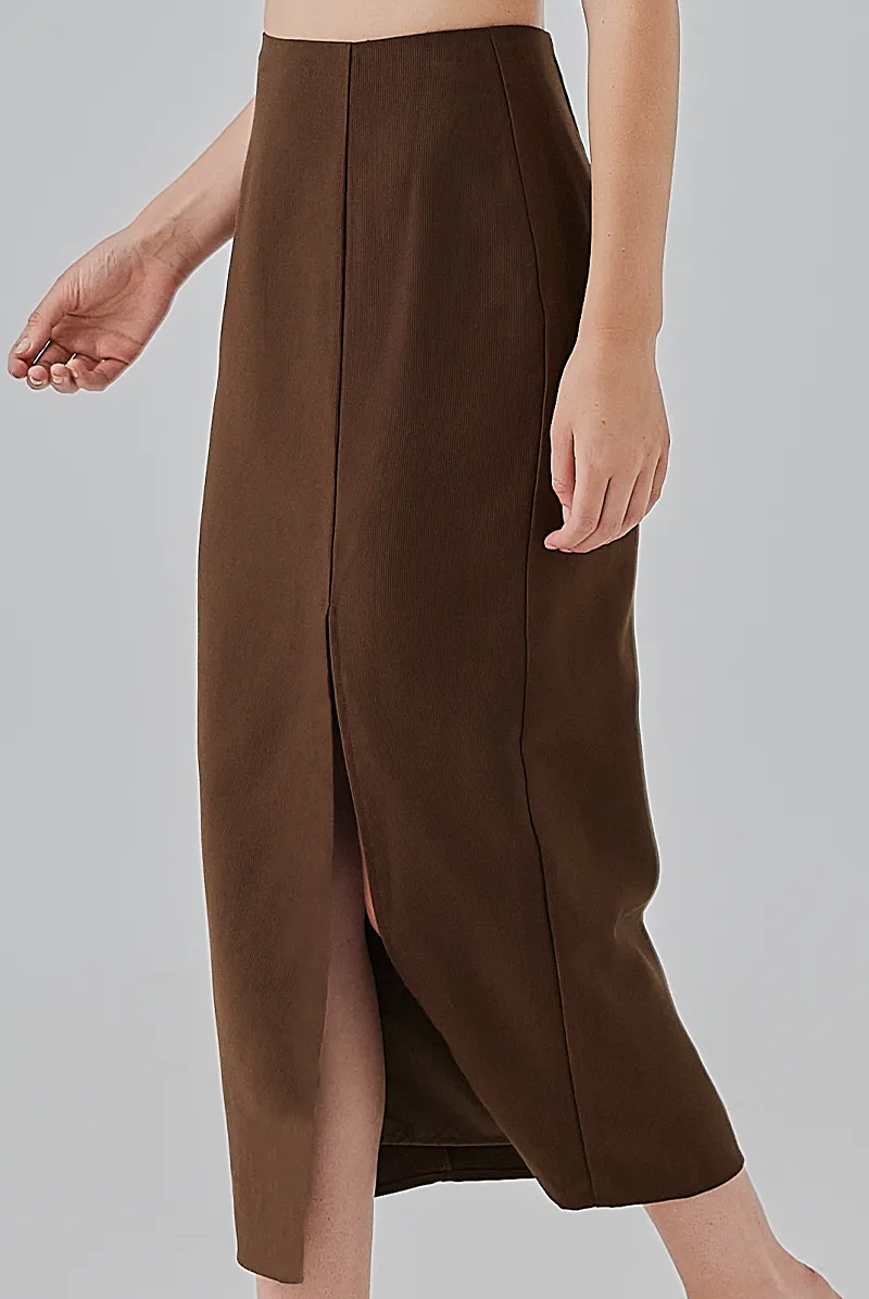 Kaeli Front Slit Pencil Skirt