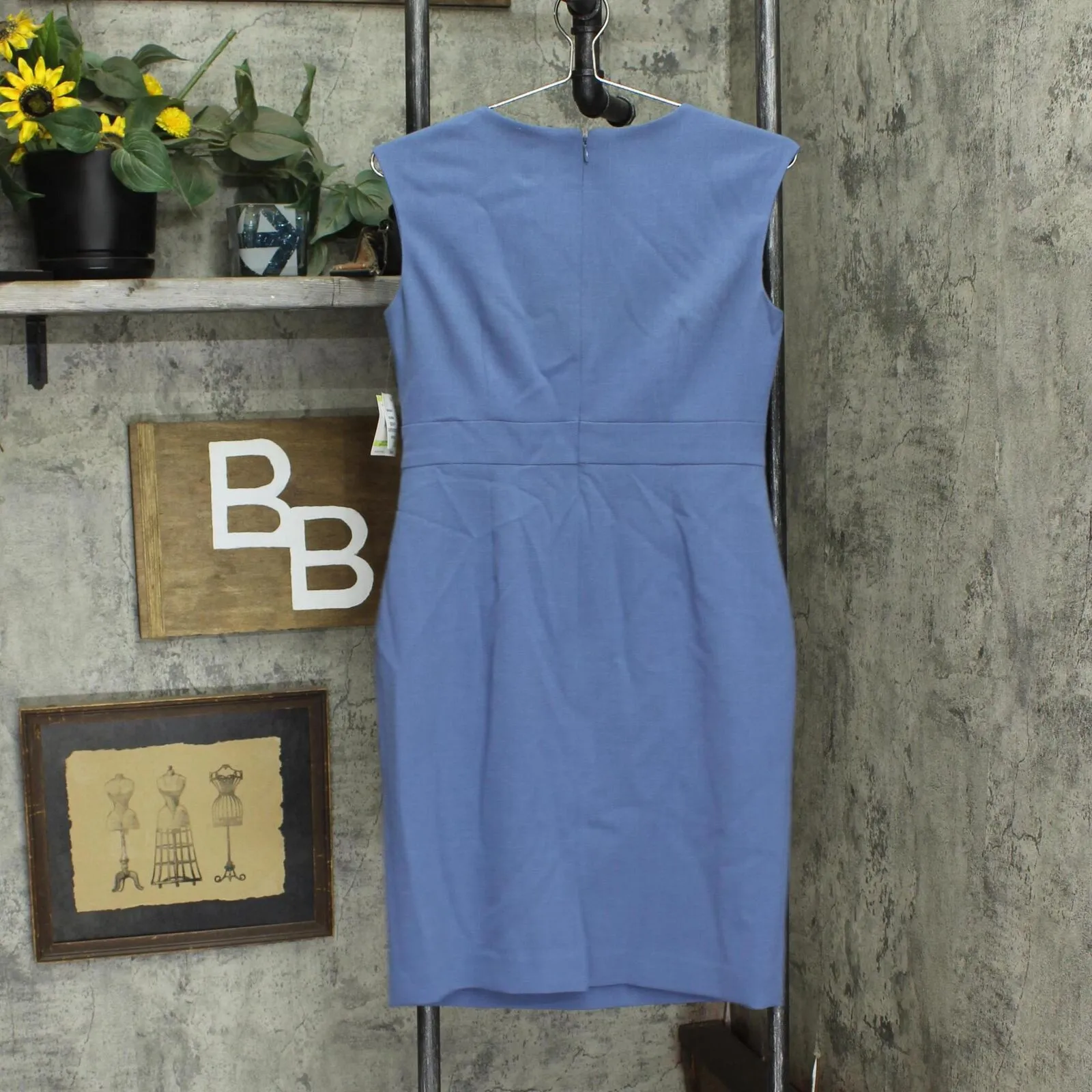 Kasper Womens Petite Sleeveless Sheath Dress 10870738