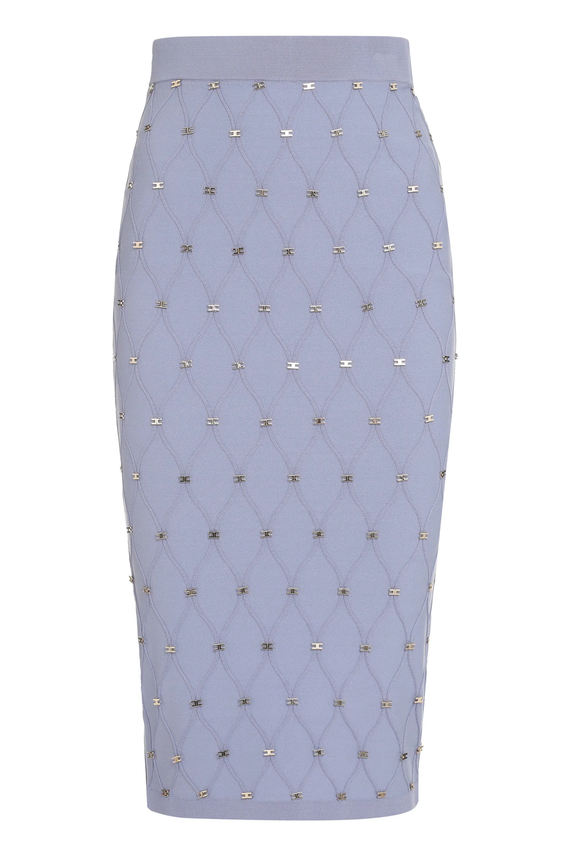 Knit pencil skirt