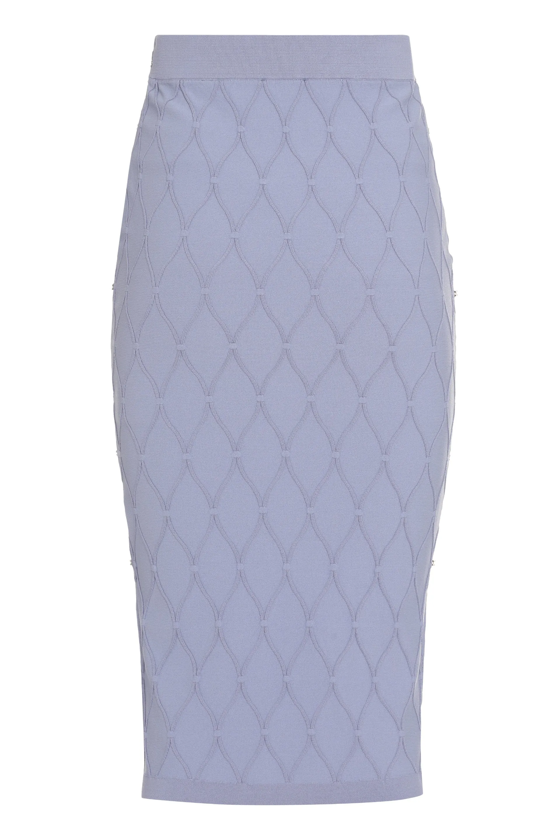 Knit pencil skirt