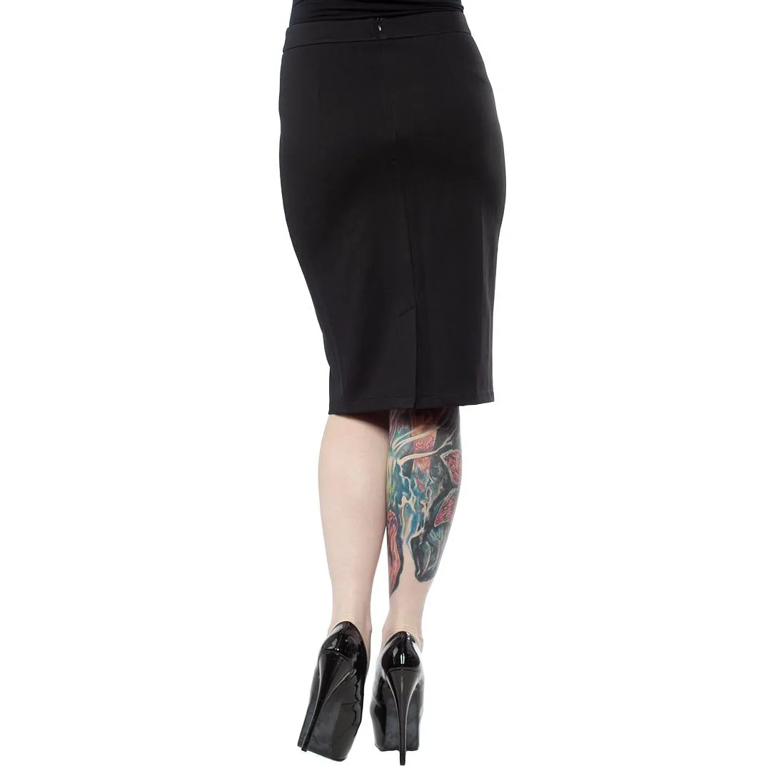 Knit Womens Pencil Skirt