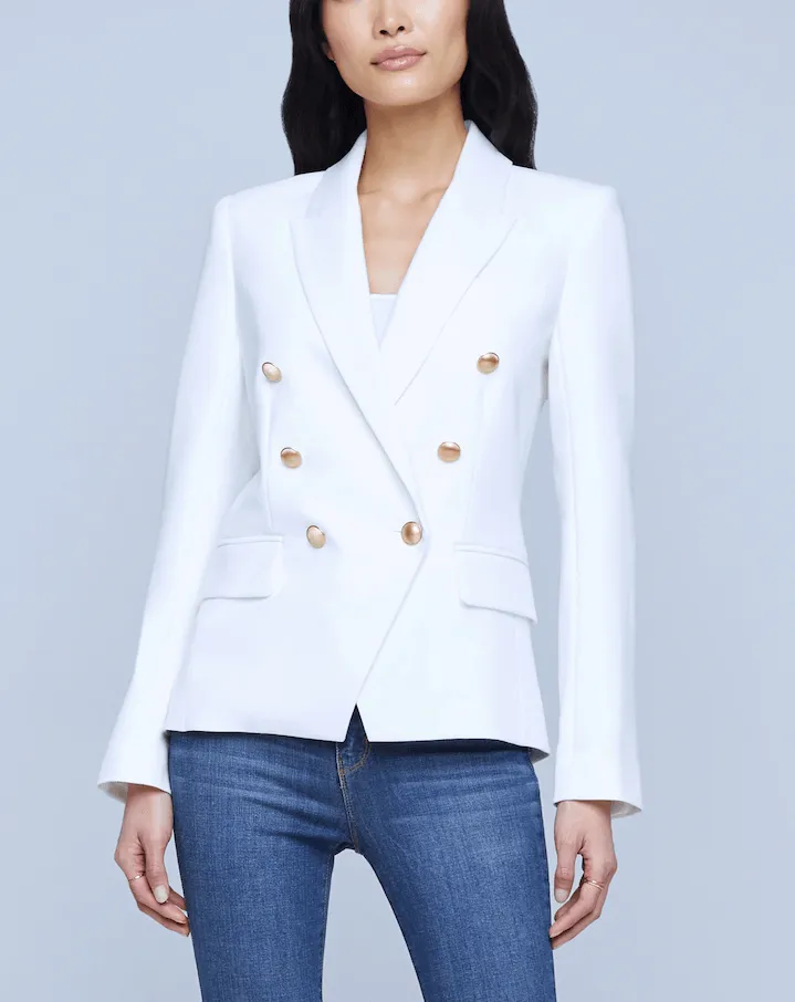 L'Agence Kenzie Double Breasted Blazer