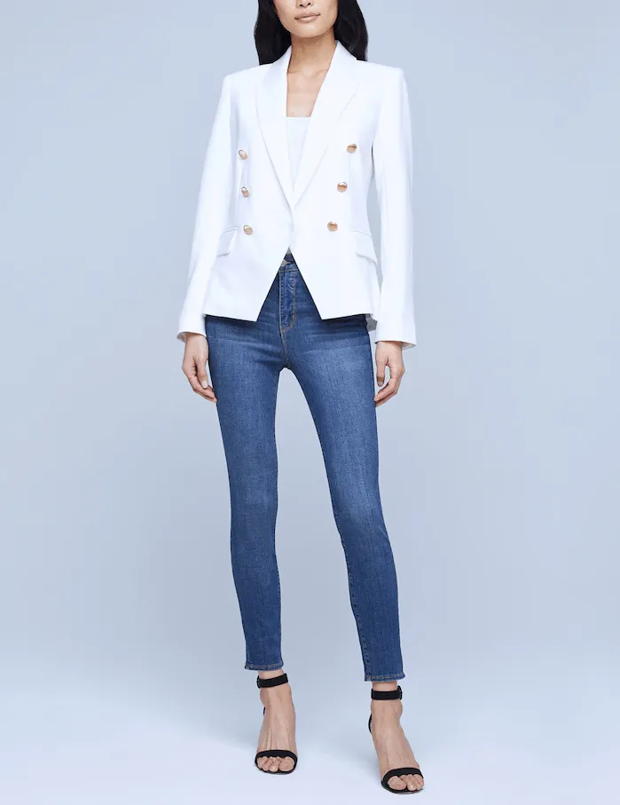 L'Agence Kenzie Double Breasted Blazer