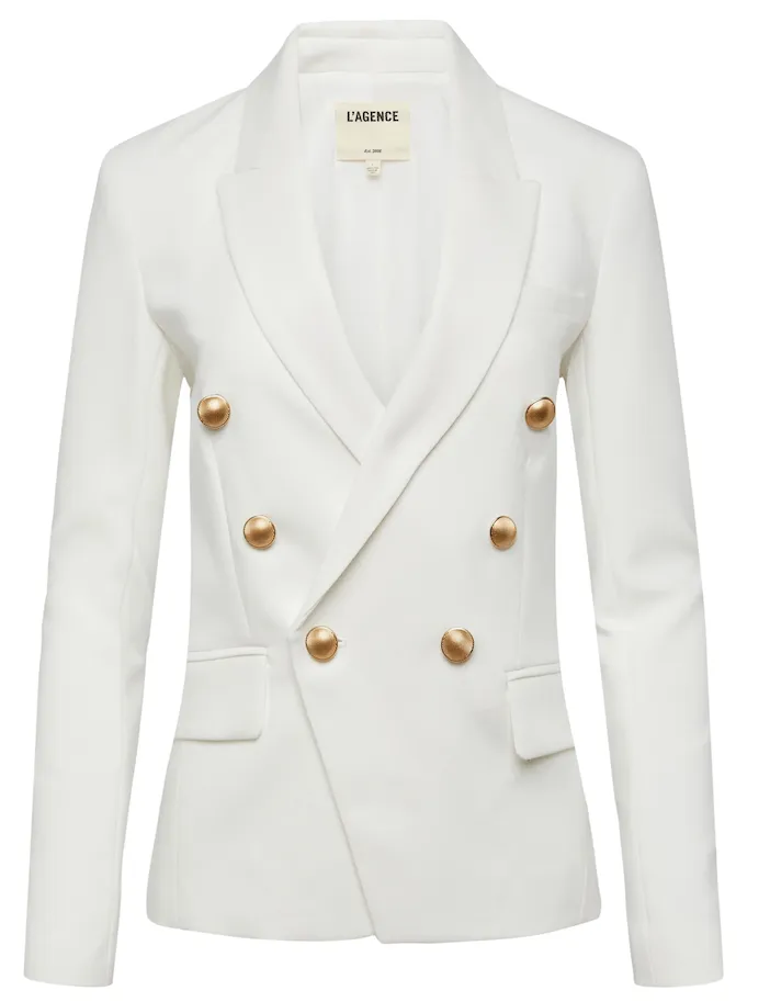 L'Agence Kenzie Double Breasted Blazer