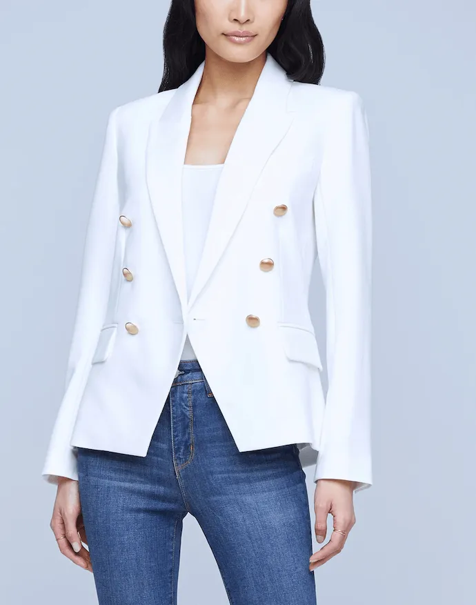 L'Agence Kenzie Double Breasted Blazer