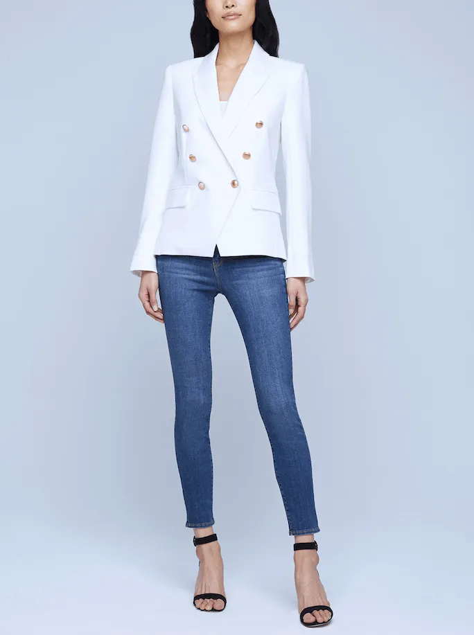 L'Agence Kenzie Double Breasted Blazer