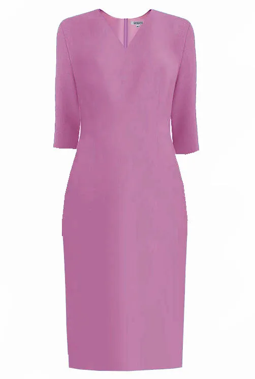Lausanne Sheath Dress with 3/4 Sleeves