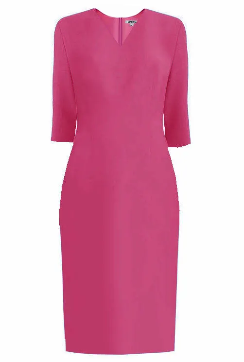 Lausanne Sheath Dress with 3/4 Sleeves
