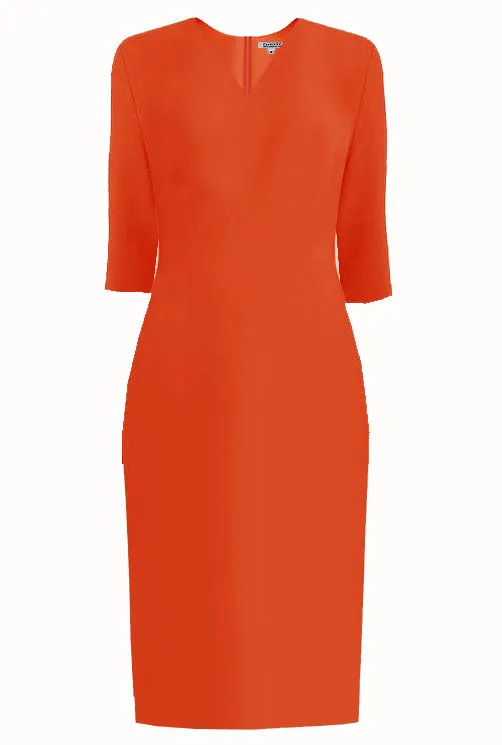 Lausanne Sheath Dress with 3/4 Sleeves