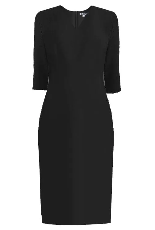 Lausanne Sheath Dress with 3/4 Sleeves