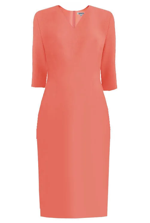 Lausanne Sheath Dress with 3/4 Sleeves