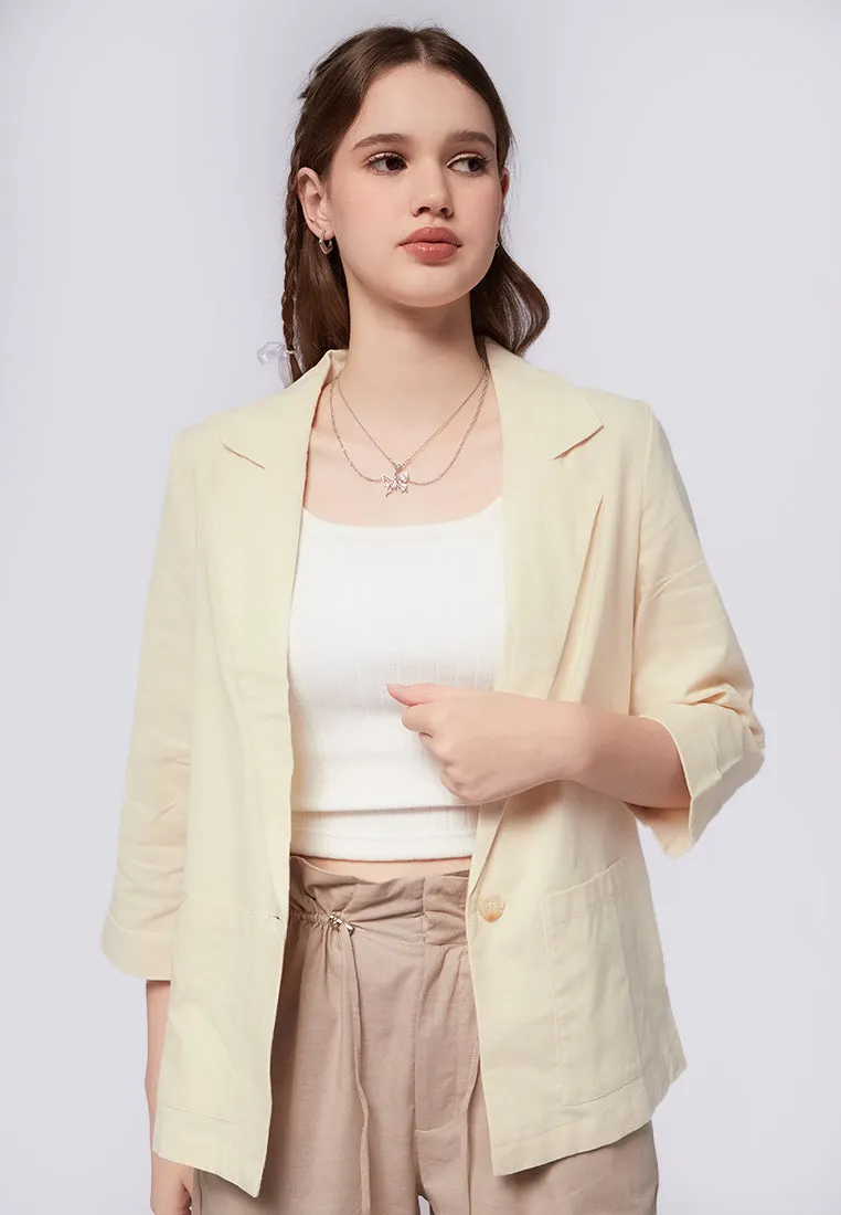 Long Sleeve Flowy Blazer