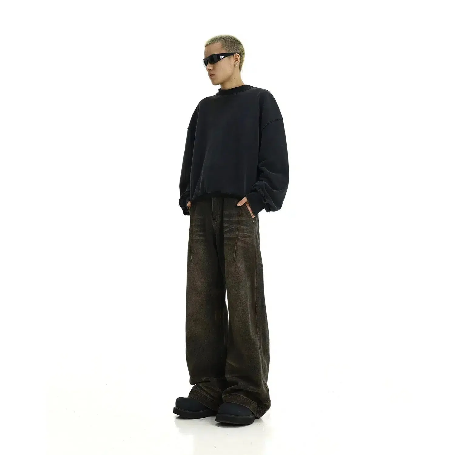 Loose Wide-leg Trousers