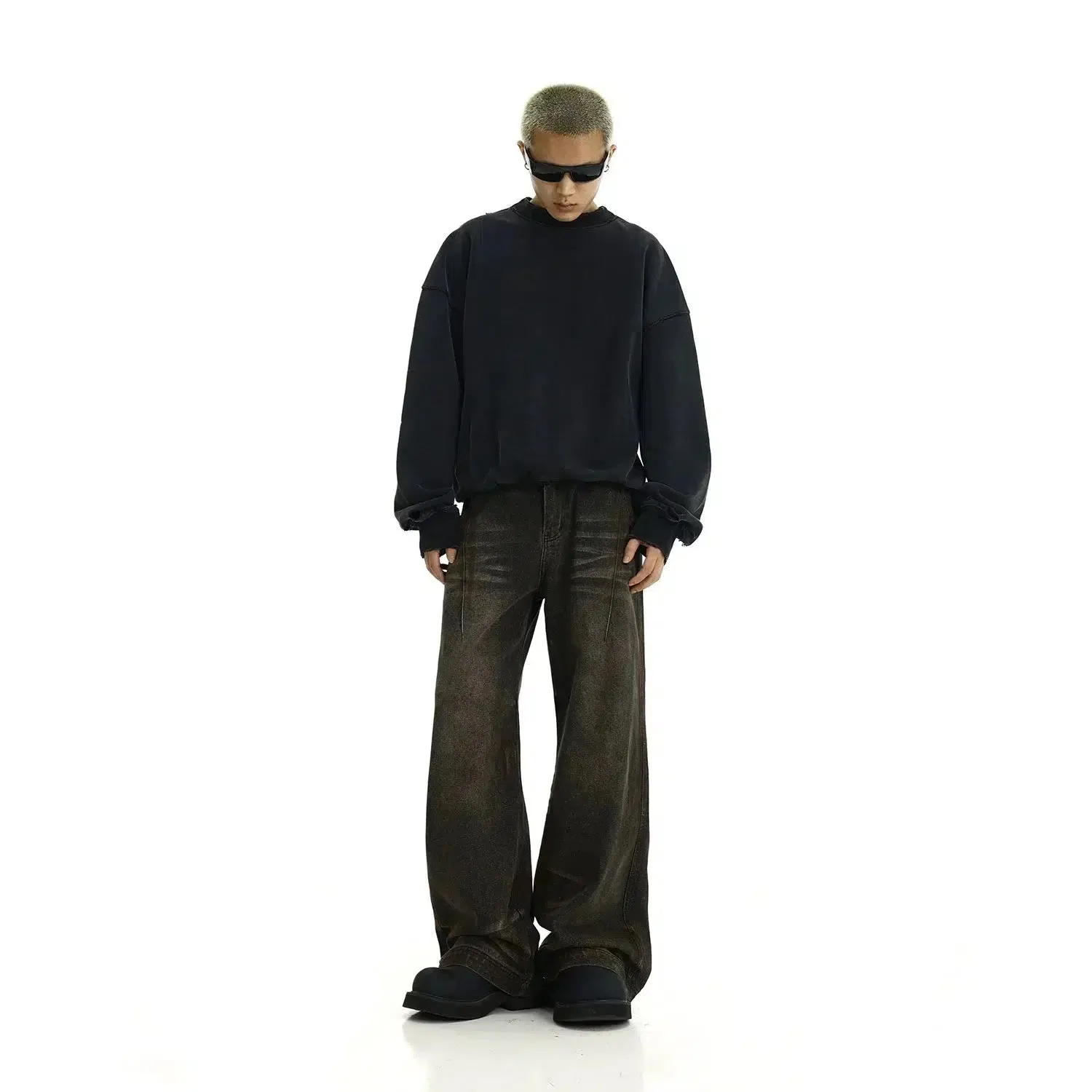 Loose Wide-leg Trousers