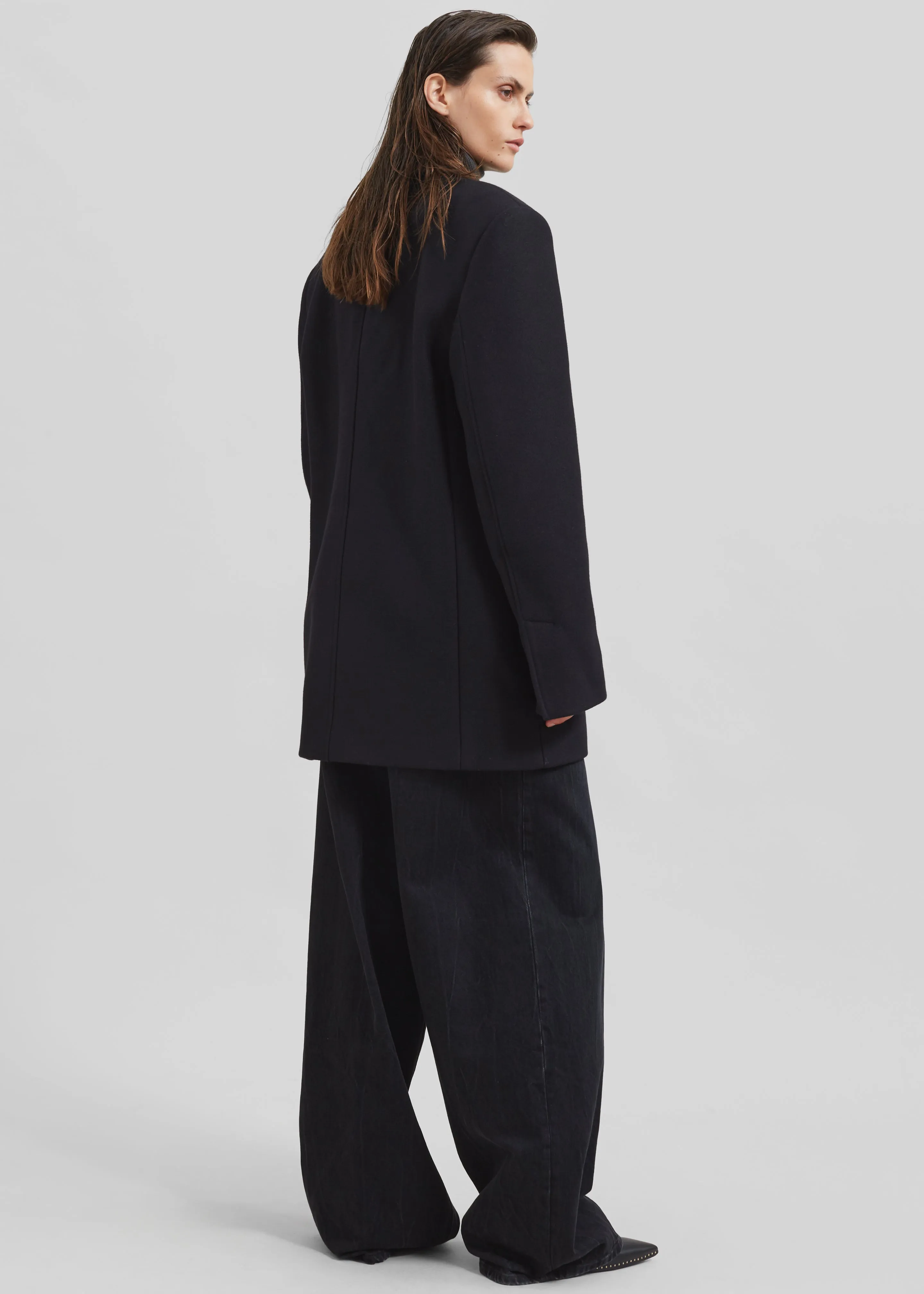 Loulou Studio Koon Blazer - Black