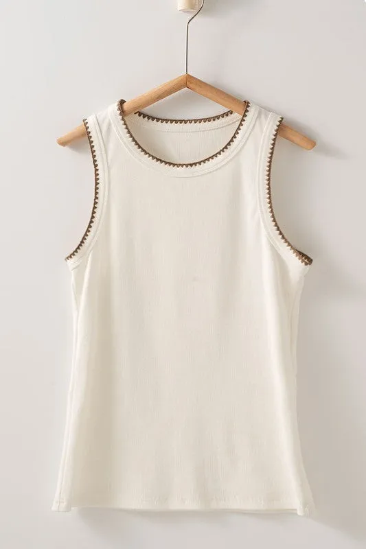 Luxe Feel Knit Tank Top (3 Color Ways)