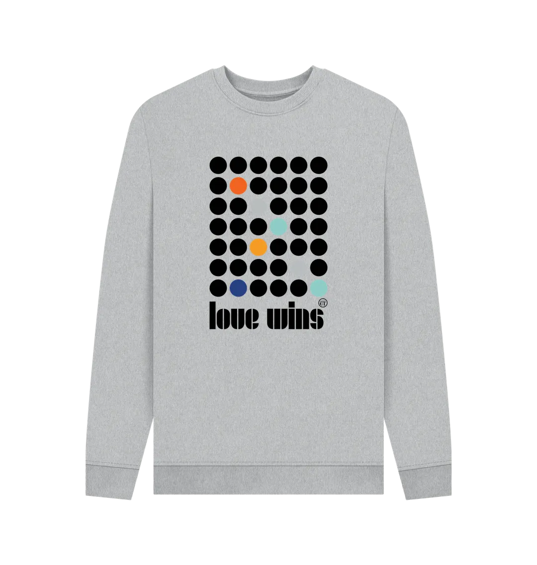 LV Haus, Remill cotton sweat. Blue, grey, mustard. Free UK post
