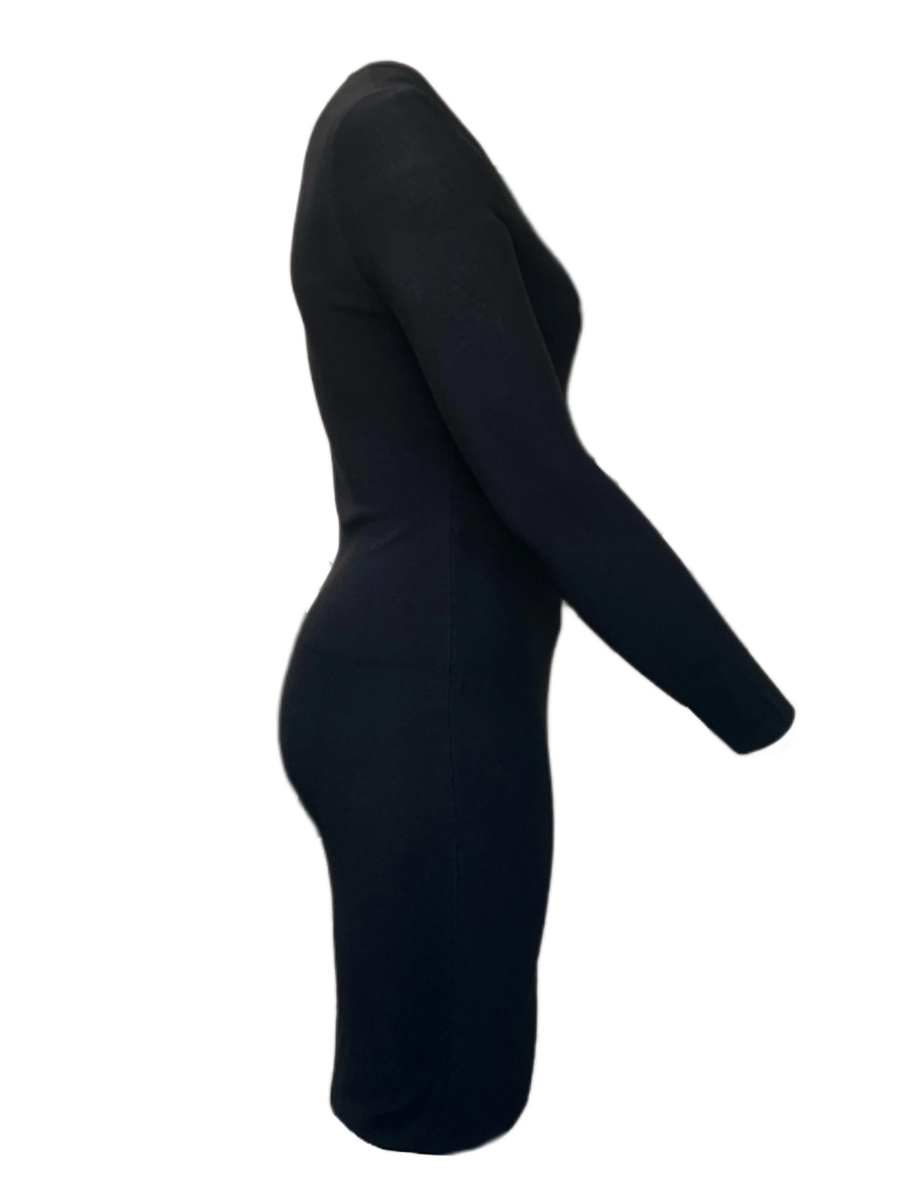 Marina Rinaldi Women's Black Gazzella Shift Dress NWT
