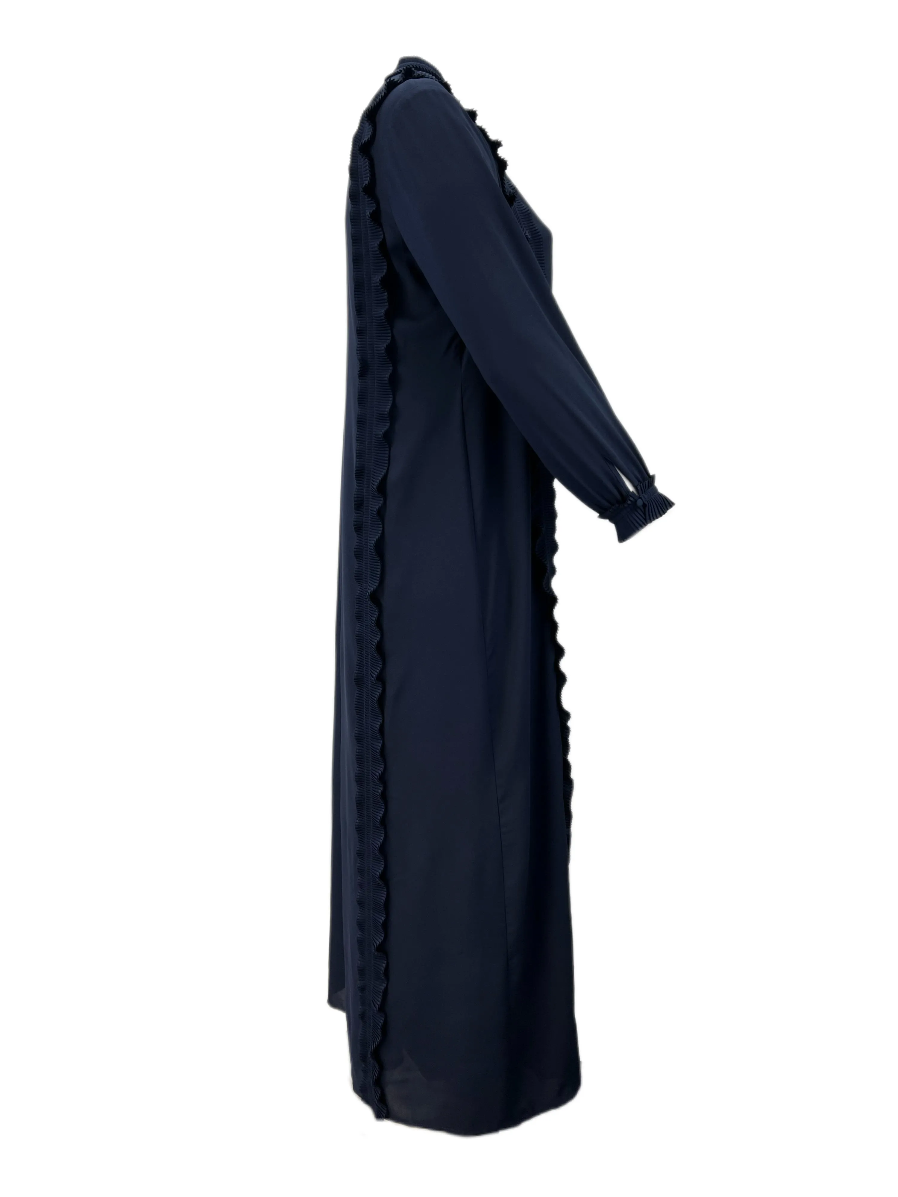 Marina Rinaldi Women's Navy Demetra Sleeveless Shift Dress NWT