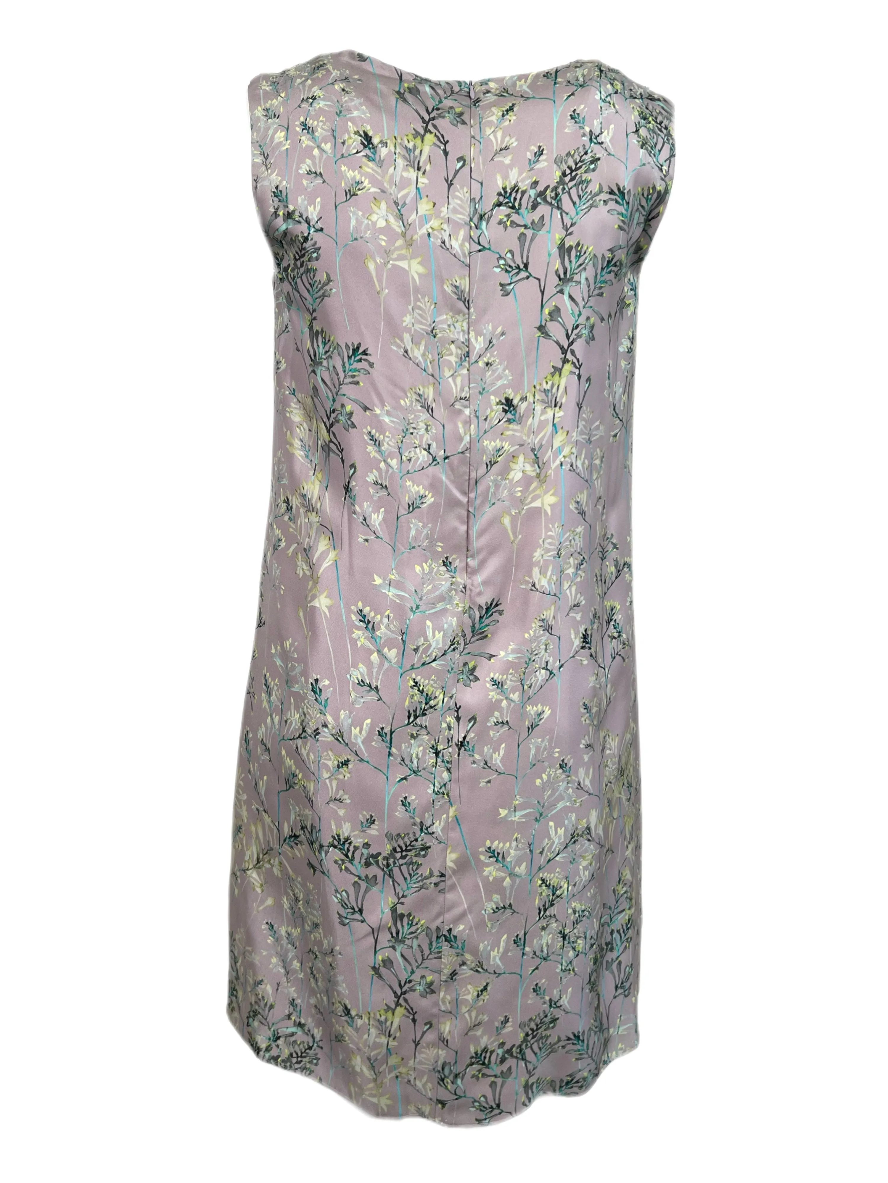 Marina Rinaldi Women's Pink Denotato Sleeveless Silk Shift Dress Size 12W/21 NWT