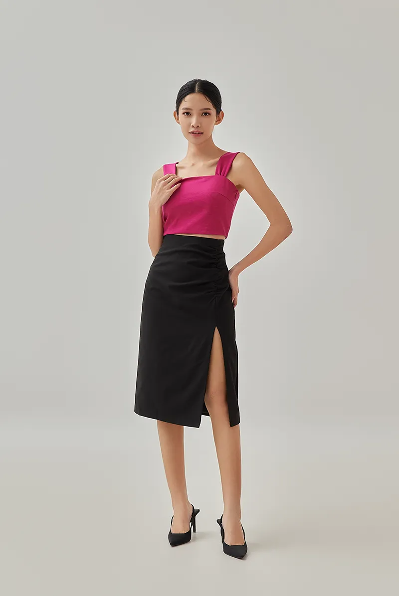 Marissa Side Ruched Skirt