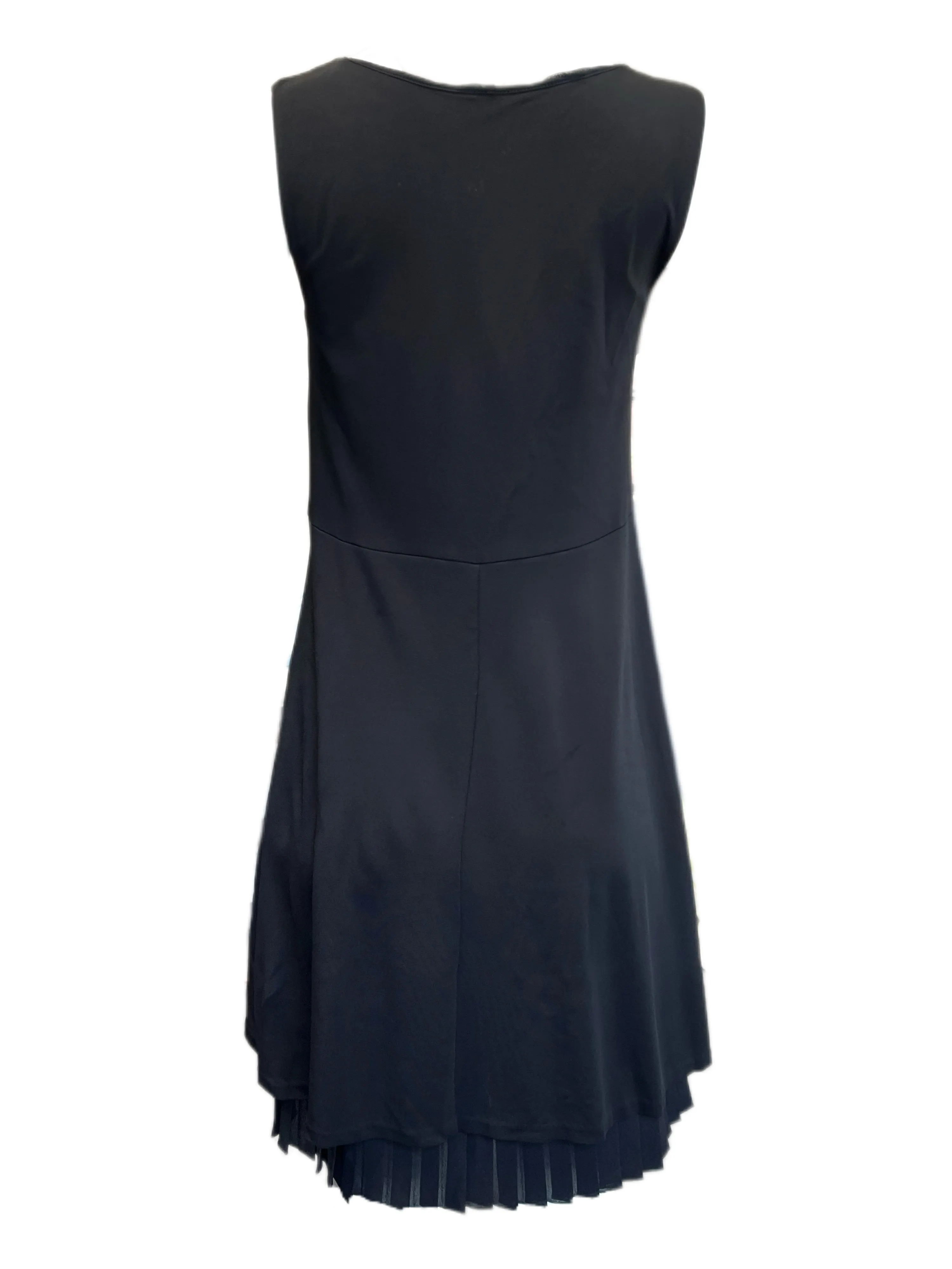 Max Mara Women's Black Ottant Sleeveless Shift Dress Size S NWT