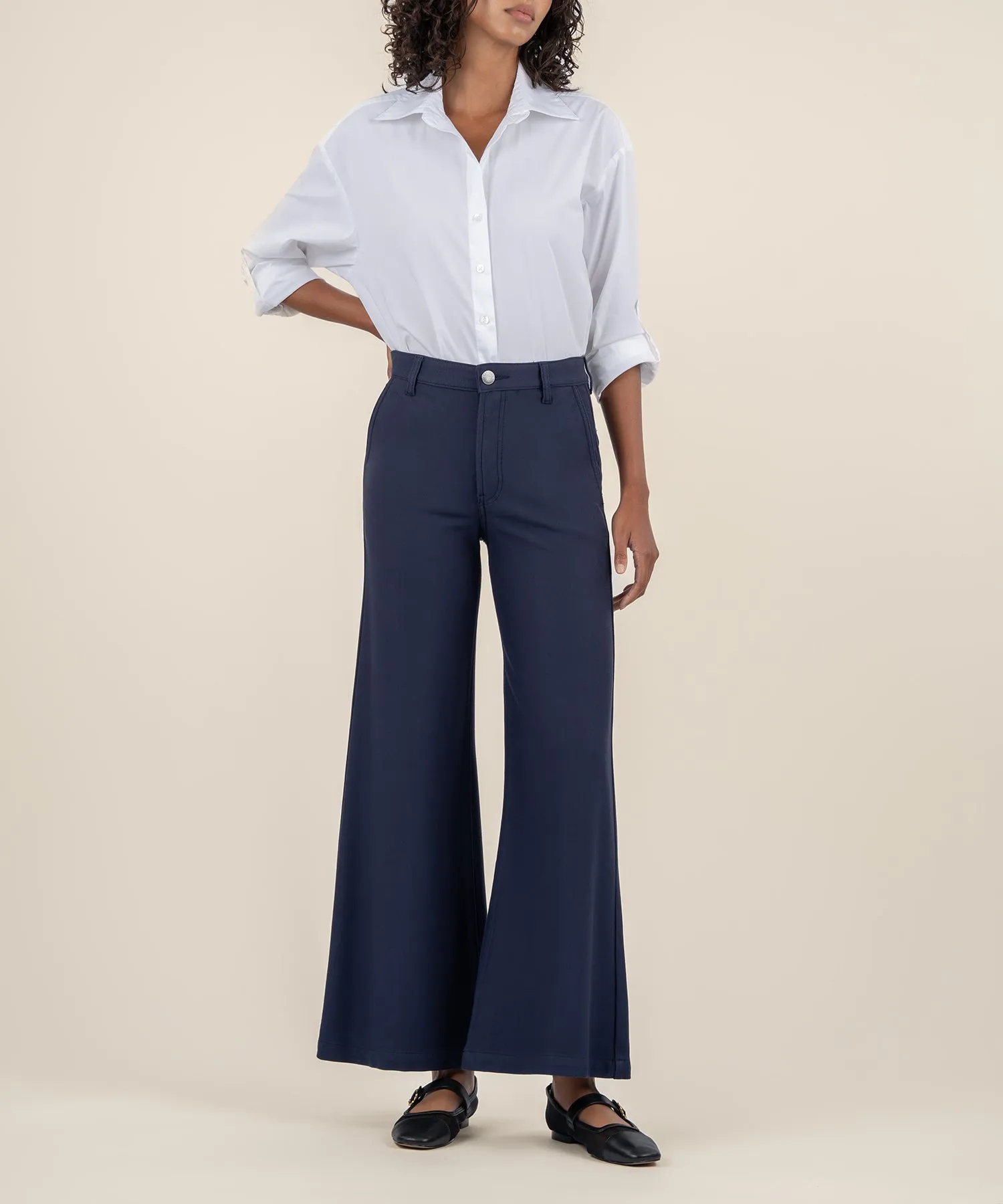 Meg High Rise Wide Leg Trouser - FINAL SALE