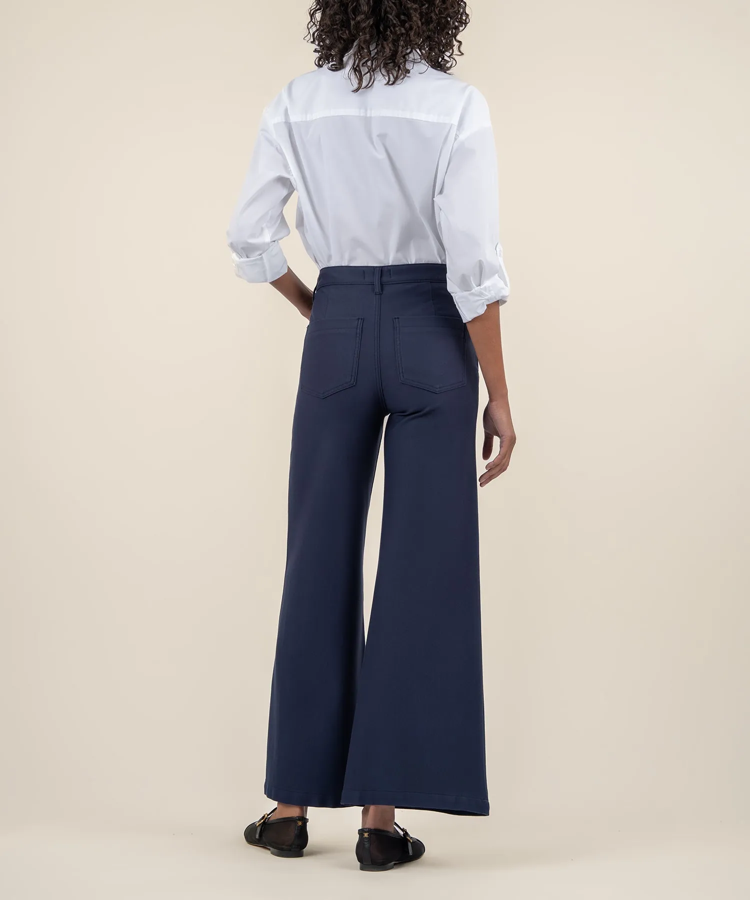 Meg High Rise Wide Leg Trouser - FINAL SALE