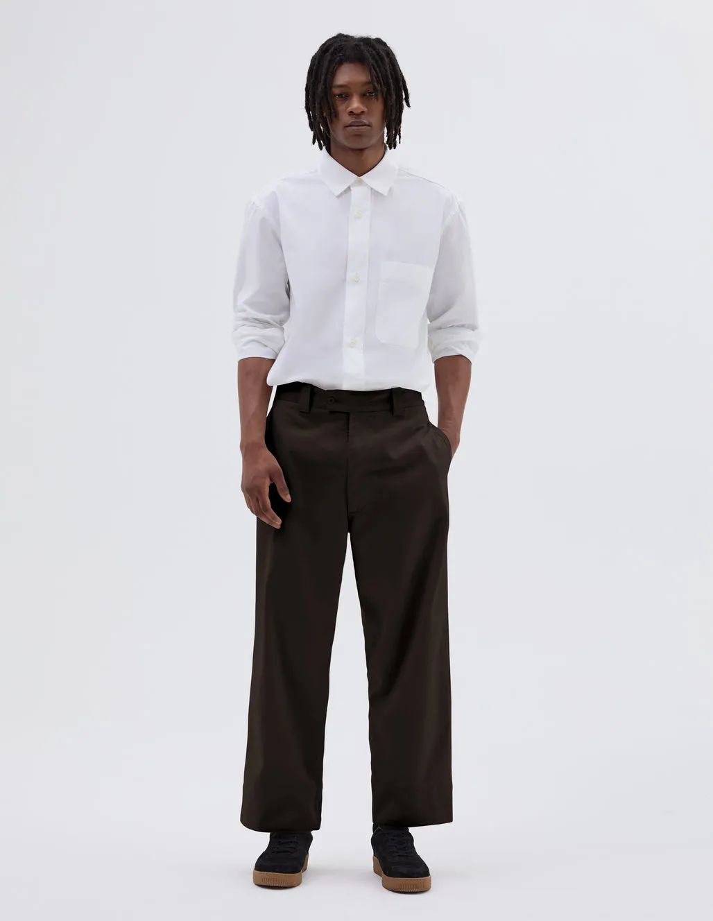 MHL Painters Trouser Dry Cotton Ebony