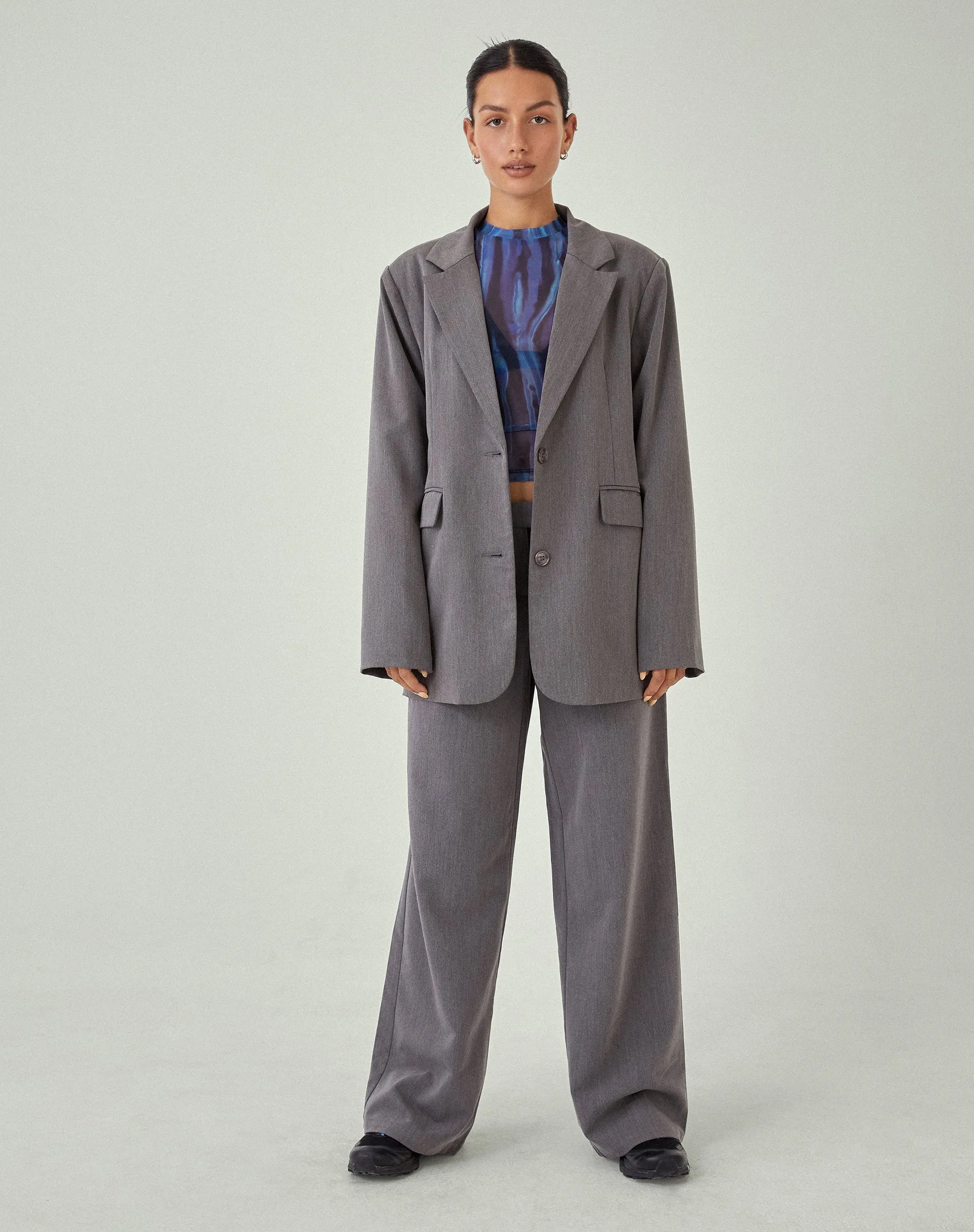 MOTEL X JACQUIE Jabba Trouser in Charcoal