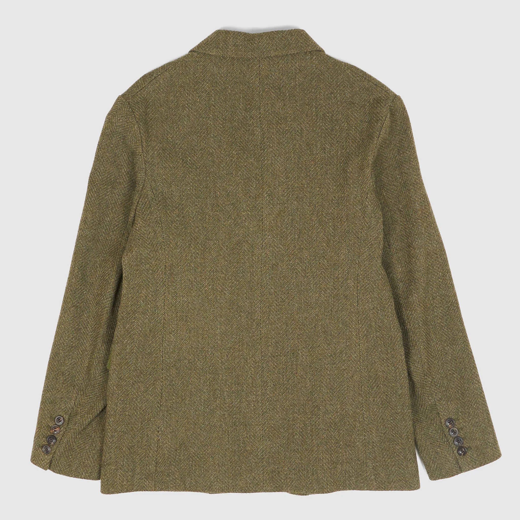 Nigel Cabourn Classic Herringbone Fox Flannel Wool Blazer