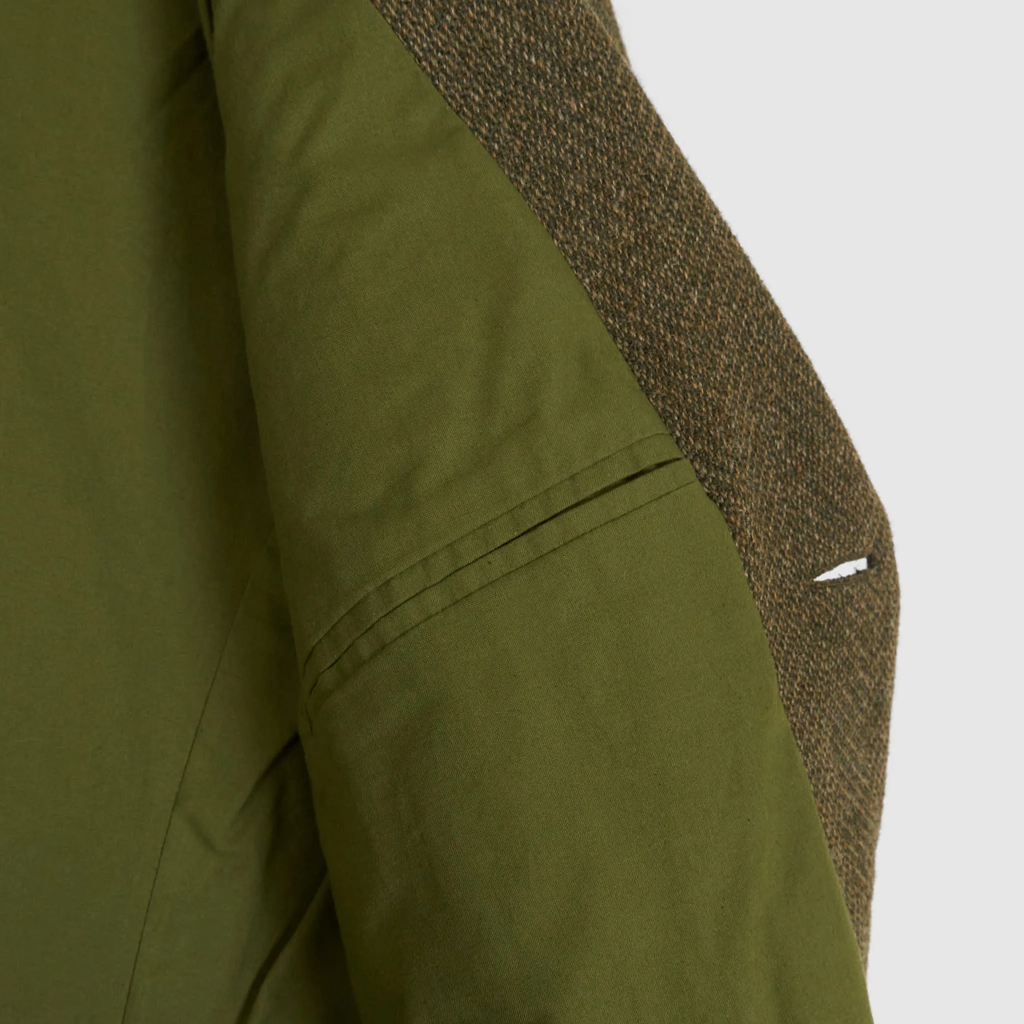 Nigel Cabourn Classic Herringbone Fox Flannel Wool Blazer