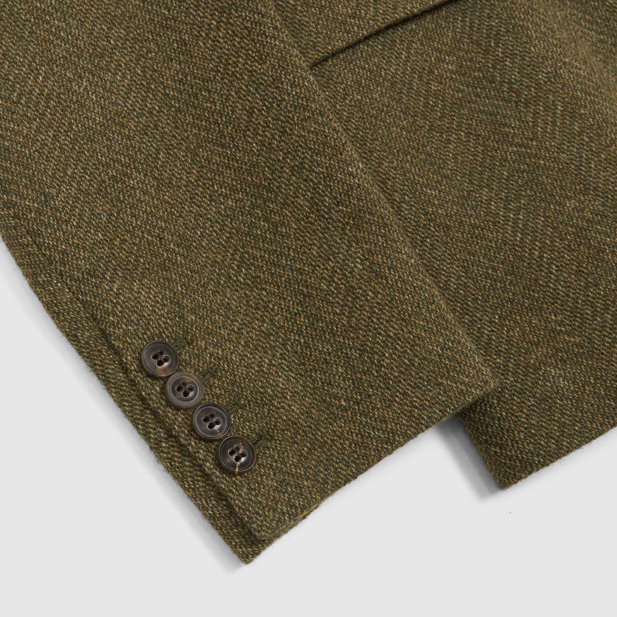 Nigel Cabourn Classic Herringbone Fox Flannel Wool Blazer
